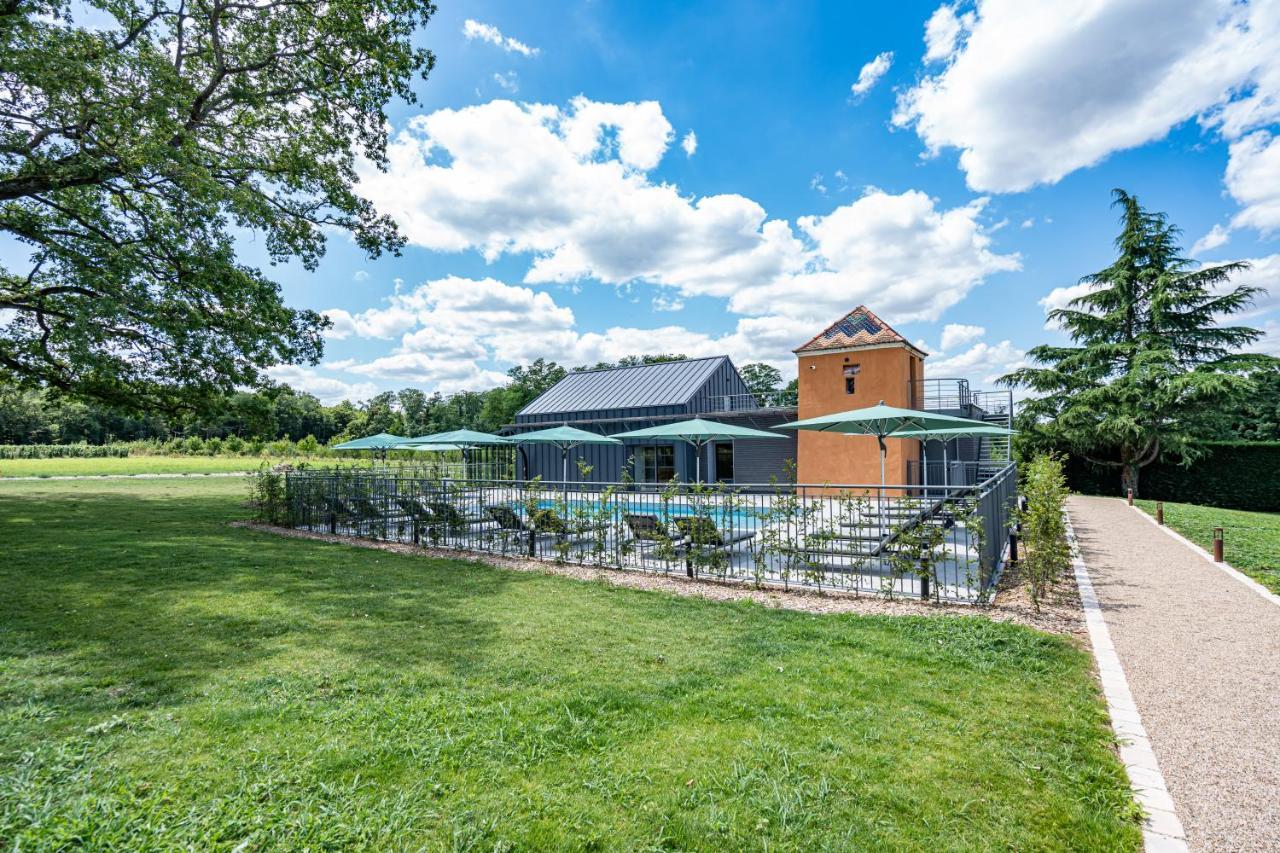 Hotel Hameau Des 40 Arpents Gergy Esterno foto