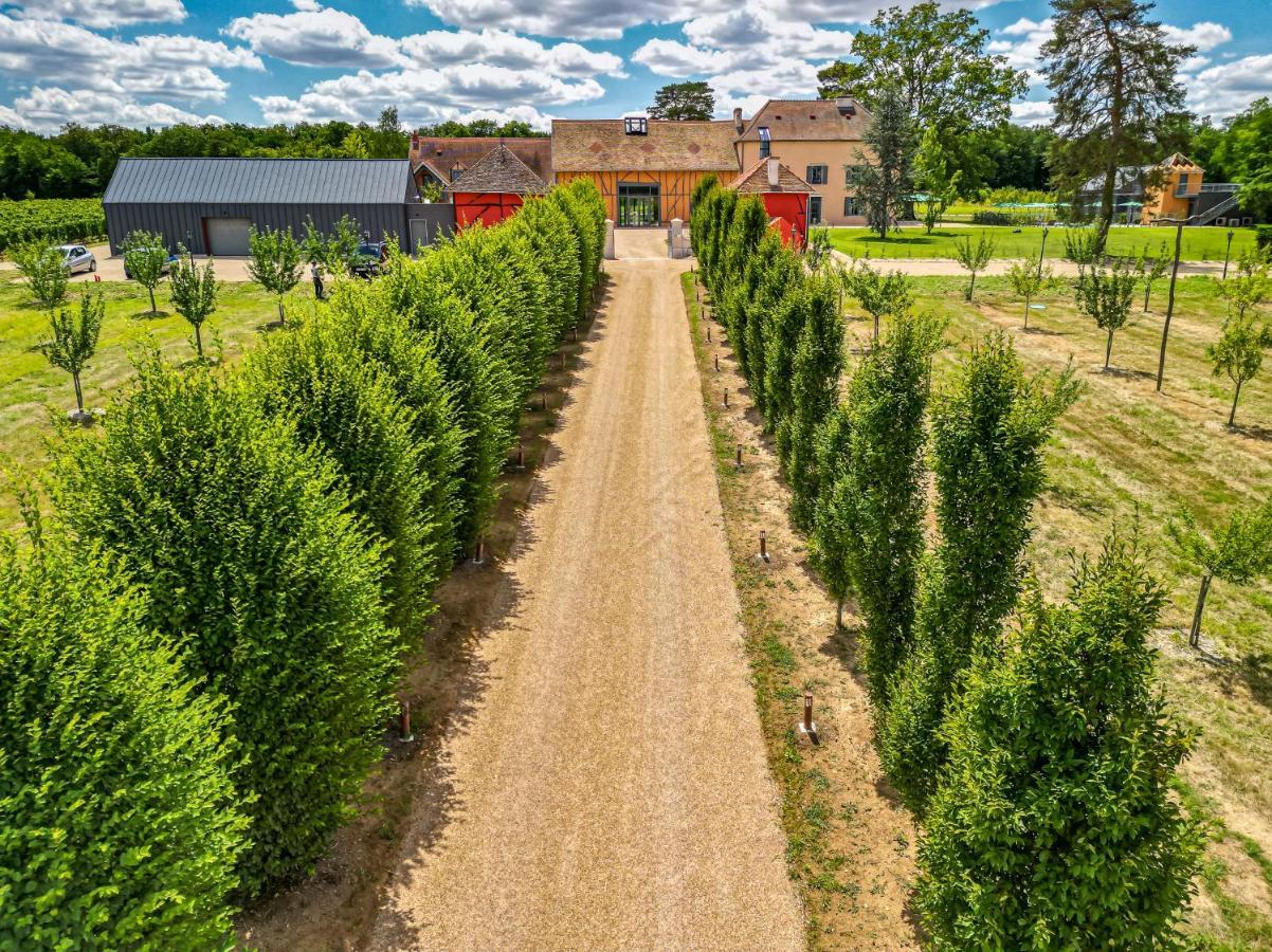 Hotel Hameau Des 40 Arpents Gergy Esterno foto