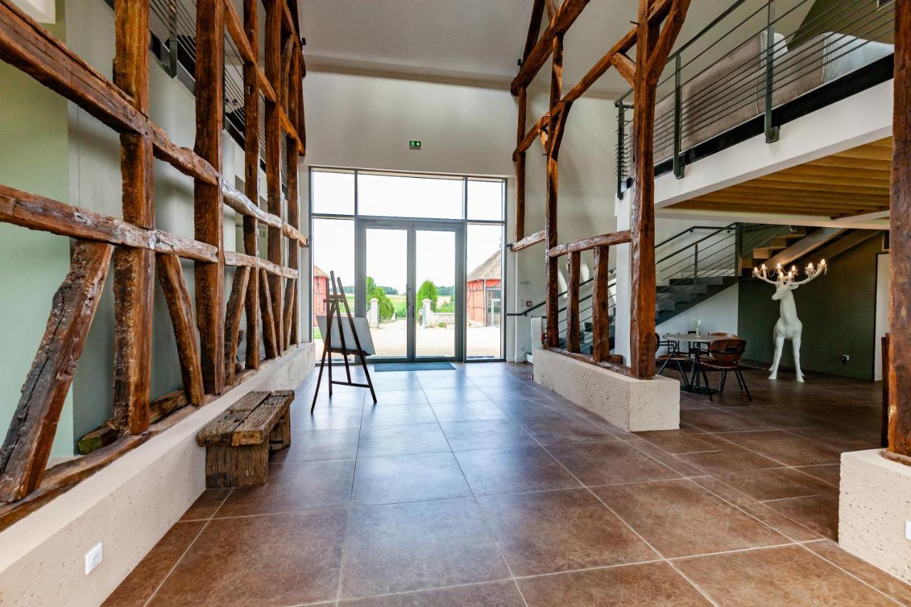 Hotel Hameau Des 40 Arpents Gergy Esterno foto