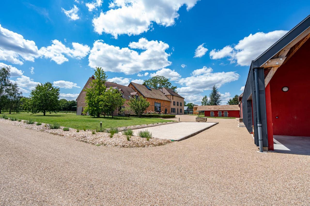 Hotel Hameau Des 40 Arpents Gergy Esterno foto