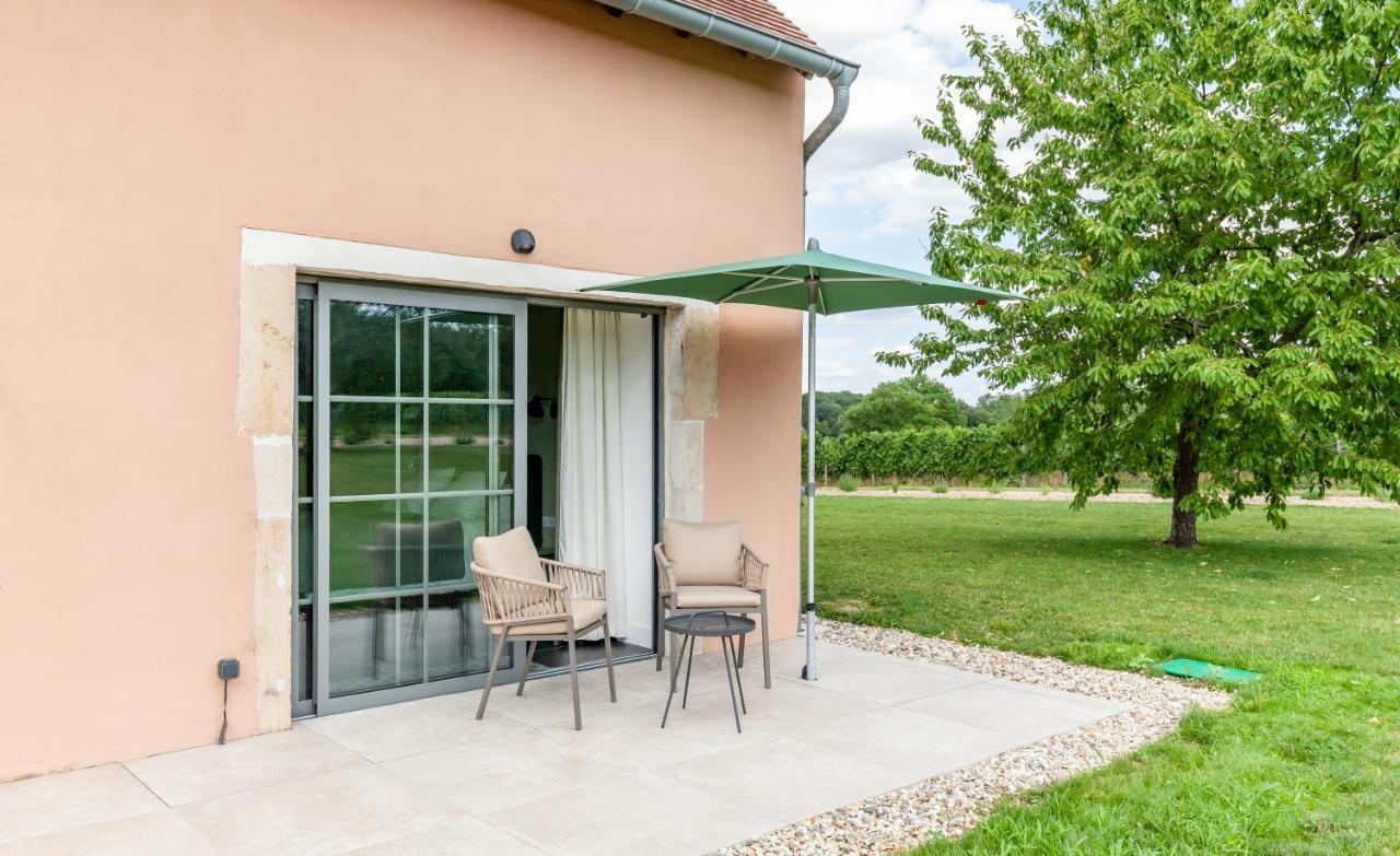 Hotel Hameau Des 40 Arpents Gergy Esterno foto